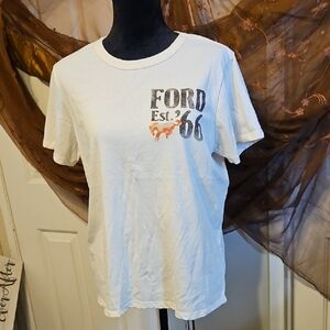 Ford Official Licensed White T-Shirt